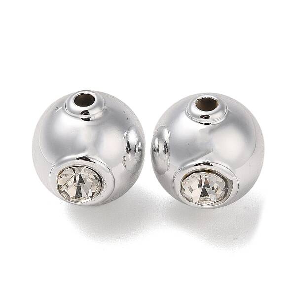 CCB Plastic with Rhinestone Beads