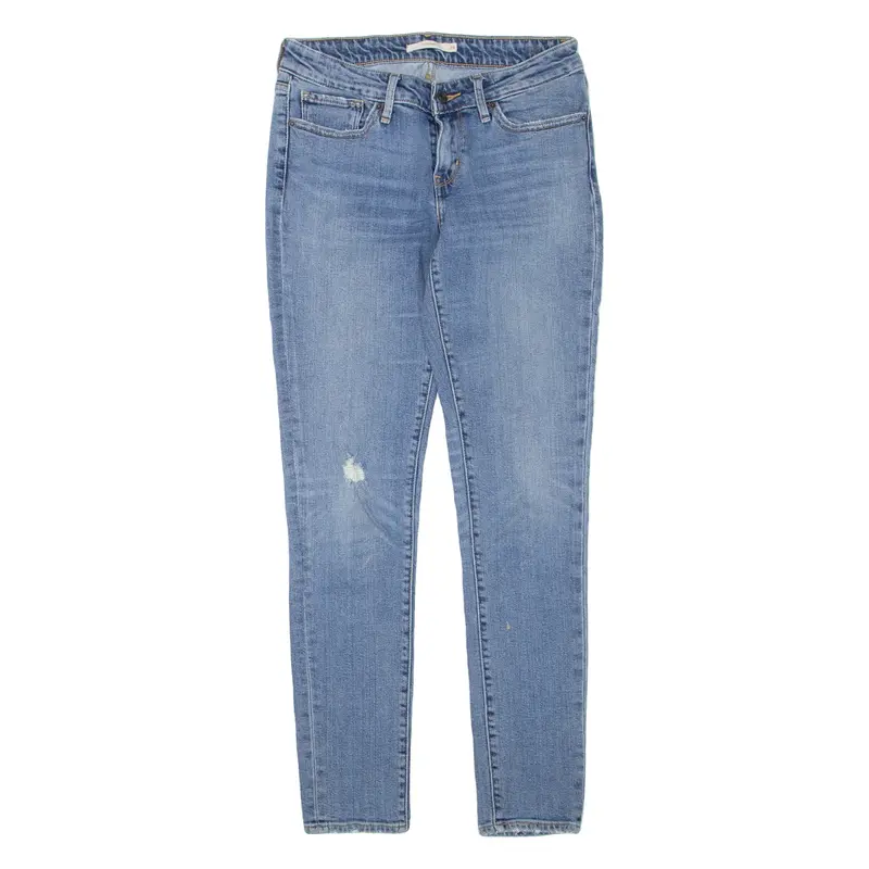 LEVI'S 711 Womens Jeans Blue Regular Skinny W28 L31