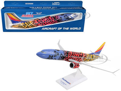 Boeing 737 MAX 8 Commercial Aircraft Southwest Airlines - Imua One (N8710M) Hawaiian Graphics (Snap-Fit) 1/130 Plastic Mode...