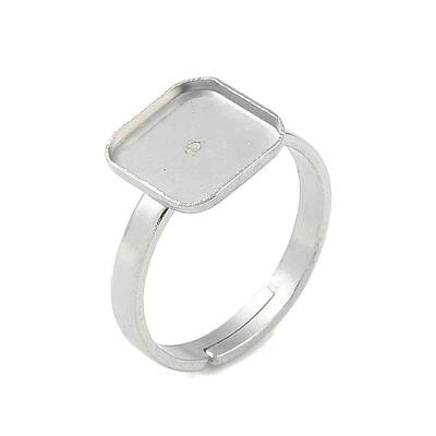 Non-Tarnish 304 Stainless Steel Adjustable Ring Components