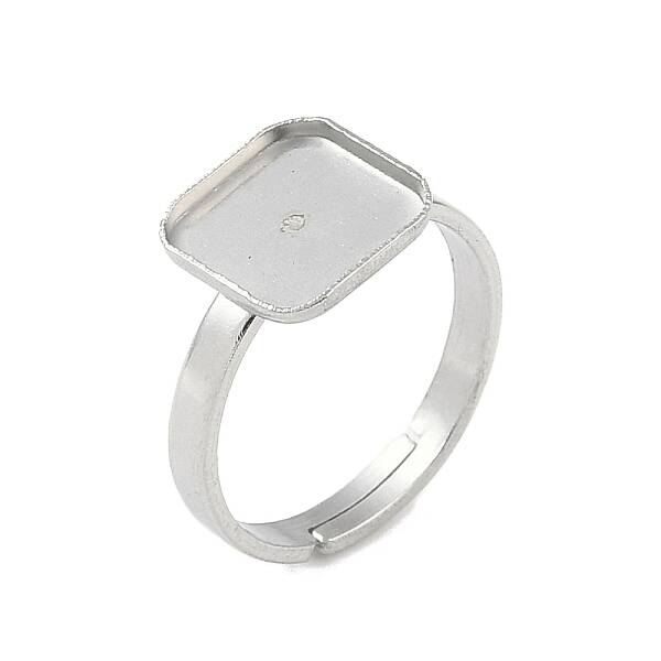 Non-Tarnish 304 Stainless Steel Adjustable Ring Components
