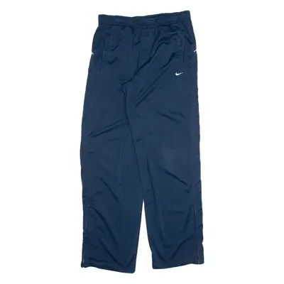 NIKE Mens Sweatpants Blue Straight M W34 L32