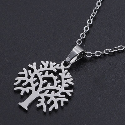 Non-Tarnish 201 Stainless Steel Pendant Necklaces