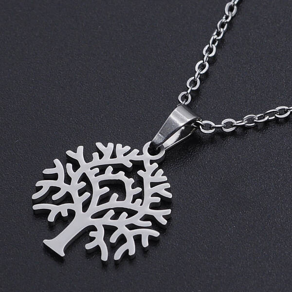 Non-Tarnish 201 Stainless Steel Pendant Necklaces