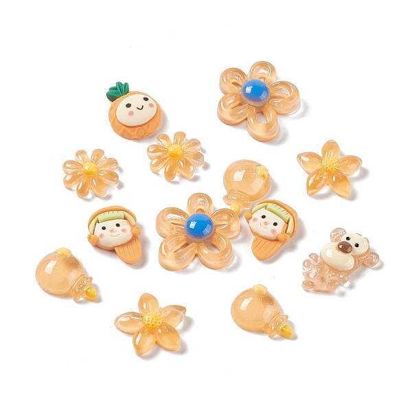 Translucent & Opaque Resin Cabochons
