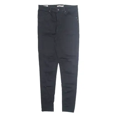 LEVI'S Mile High BIG E Womens Jeans Black Regular Skinny W31 L30