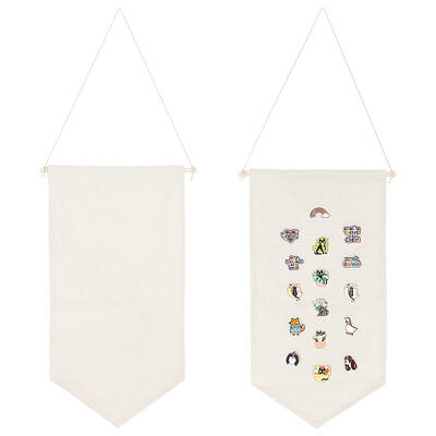 Polyester Wall Hanging Brooch Jewelry Banner Holder