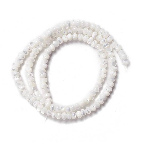 Natural Trochid Shell/Trochus Shell Beads Strands