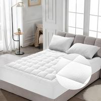 【dealsforyoudays】350g & 500g Mattress Pad Quilted Mattress Protector - Breathable, Soft, Cool, Comfortable, 8-21 Inch Dee...