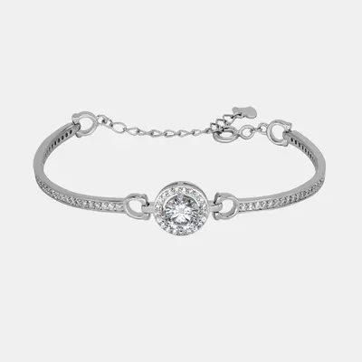 【259】1 Carat Synthetic Moissanite Bracelet – Elegant Vintage Fashion Jewelry for Women, Perfect Birthday/Anniversary Gi...
