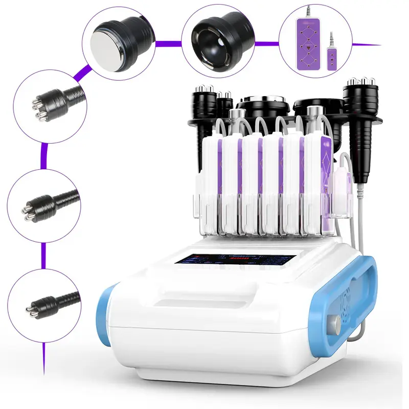 Unoisetion Cavitation Weight Loss Rf Skin Tightening Lipo laser Fat Burning Machine for Spa Salon Studio Home Use | YH-5302S