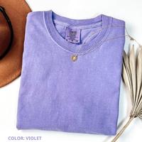 Comfort Colors Blank T-Shirt – Soft Cotton Crewneck, Unisex Relaxed Fit, Casual Tee for Men & Women, Summer Outfits, Ideal ...