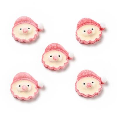 Christmas Opaque Resin Cabochons