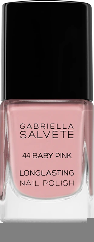 Gabriella Salvete Long Lasting Nail Polish With Intense Shine Color 44 Baby Pink 11 Mlml