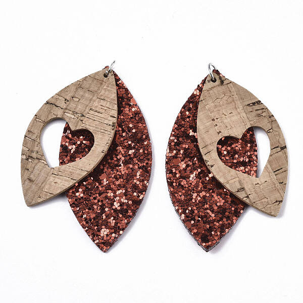 PU Leather Big Pendants
