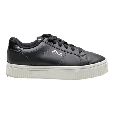 FILA Platform Trainers Black Synthetic Womens UK 5