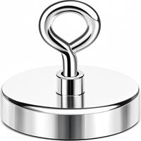 Magnet 2 Inches 350 Lbs Strong Magnets Fishing Nail Removal Tool Pickup Super Heavy Duty Security Large Tags Neodymium Big Re...
