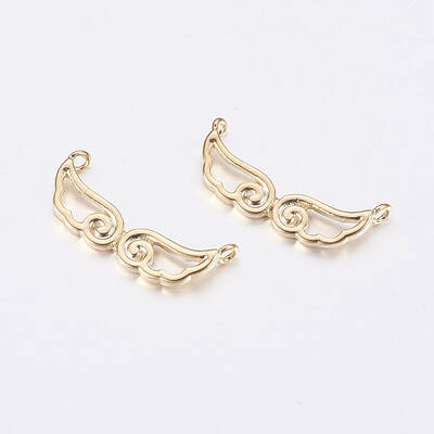 Long-Lasting Plated Brass Charms