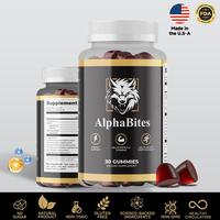 AlphaBites 7-in-1 Nitric Oxide Booster - Beet Root & L-Arginine  for Blood Flow, Energy & Stamina Support |   100% Natural  F...
