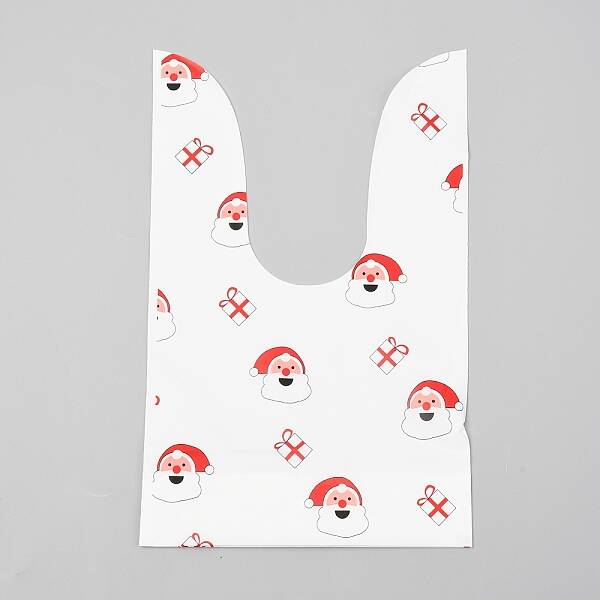 Christmas Theme Plastic Bag