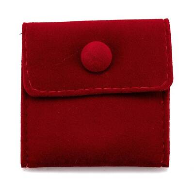 Square Velvet Jewelry Bags