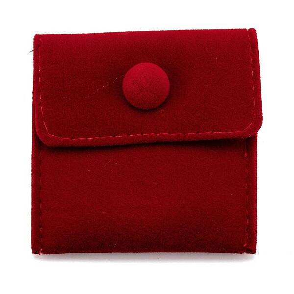 Square Velvet Jewelry Bags