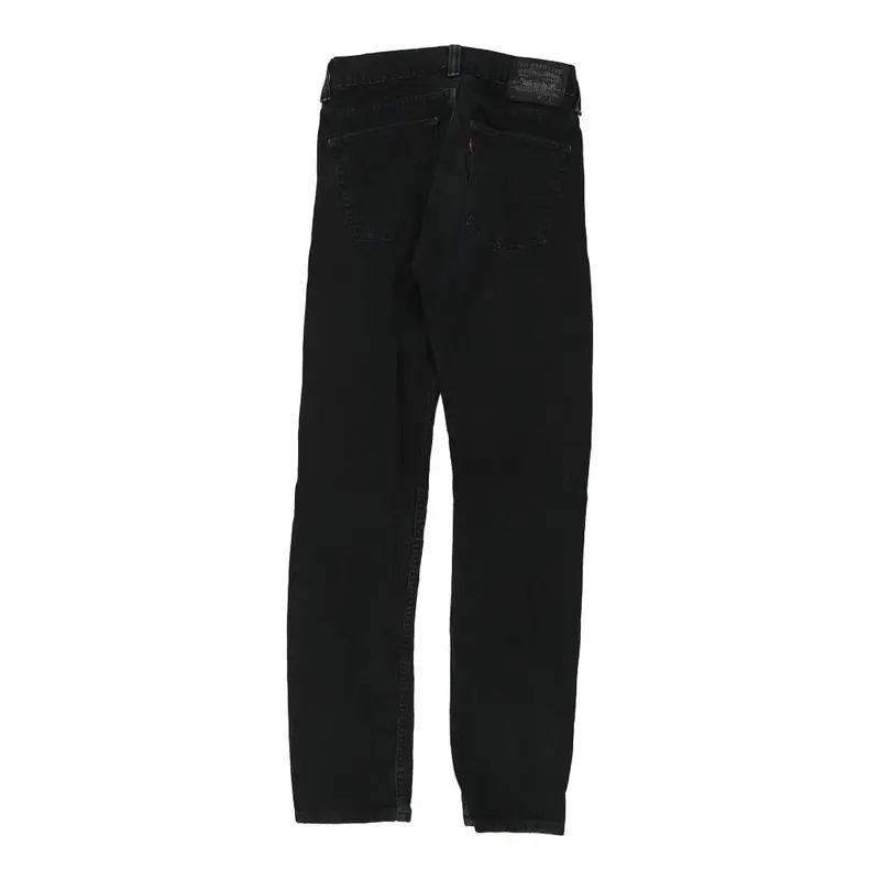 511 Levis Skinny Jeans - 29W UK 8 Black Cotton