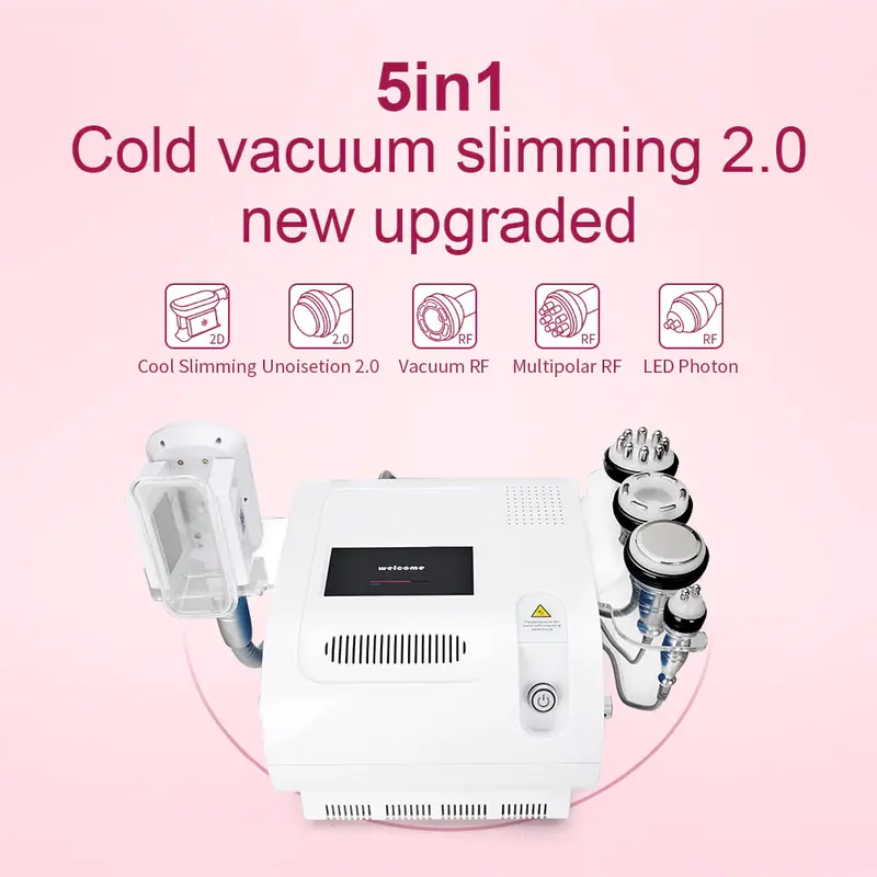 Body Shaping Vacuum radio frequency Cooling Vacuum System Fat Freeze Machine for Spa Salon Studio Home Use | WL-7007C
