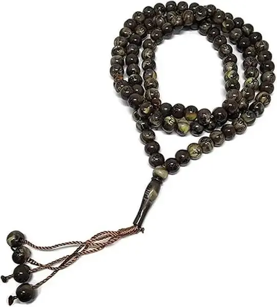 Muslim Tasbih 99 Beads AMN106 Islam Prayer dhikr Beads with Allah Muhammad Names Engraved