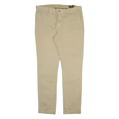 POLO RALPH LAUREN Mens Trousers Beige Slim Straight W35 L32