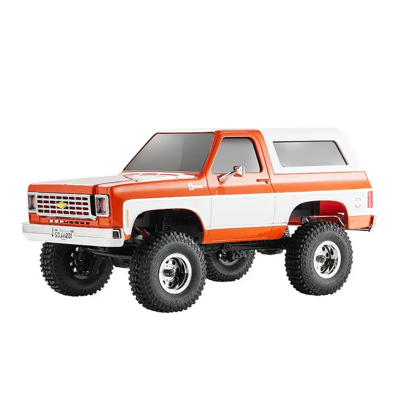 FMS 1/24 RC Crawler  Chevy K5 Blazer RC Car FCX24 RTR RC Pickup Truck SUV 4WD 2.4GHz 3CH Hobby RC Model 8km/h Mini Car Off-Ro...
