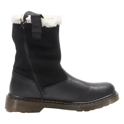 DR MARTENS JUNEY Y Ankle Boots Black Leather Womens UK 4