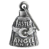 Christmas/Halloween  bell   , Gremlin/Guardian Motorcycle  Key Chain for Women Men W/Hanger,Biker for Riders,Good Luck Riding...