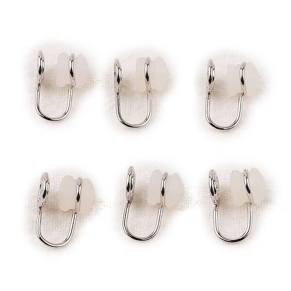 Brass Clip-on Earring Findings