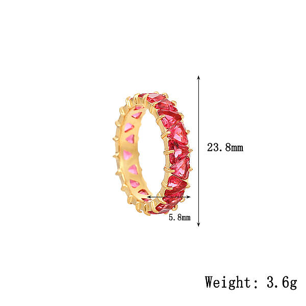 Golden Stainless Steel Finger Rings