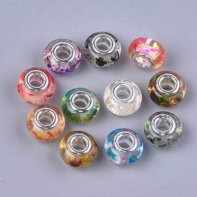 Resin European Beads