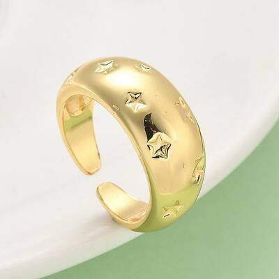 Brass Cuff Rings