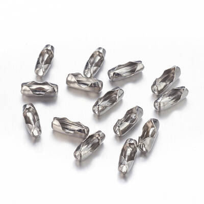 Tarnish Resistant 304 Stainless Steel Ball Chain Connectors