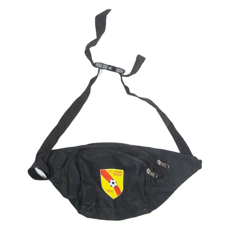 FC Lonay Sport Womens Bum Bag Black 90s