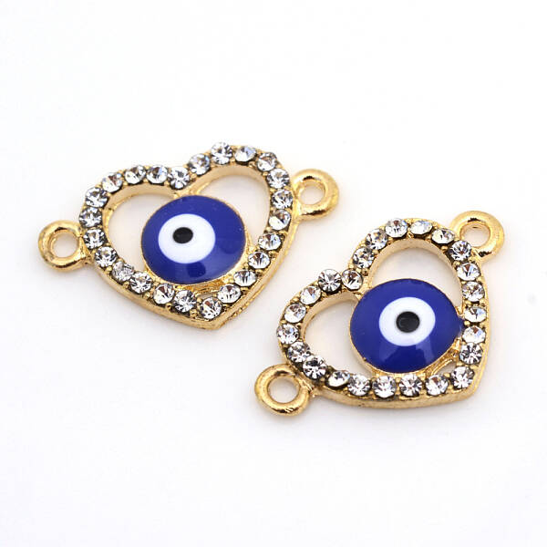 Alloy Rhinestone Links connectors