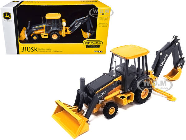 John Deere 310SK Backhoe Loader Prestige Collection 1/50 Diecast Model by ERTL TOMY