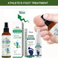 Tea Tree Oil  Foot Spray | 97% Odor Elimination & Cracked Heel Repair | Dermatologist-Validated Fungal Defense | 100ml Fast-A...