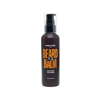 Men Rock London Balsamo Lenitivo Per Barba Al Muschio Di Quercia 100 Ml