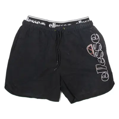 ELLESSE Mesh Lined Womens Swimming Shorts Black S W26
