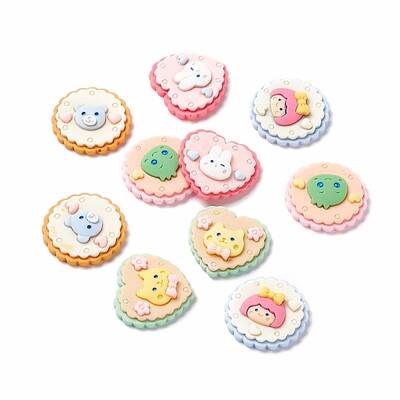 Opaque Resin Cabochons
