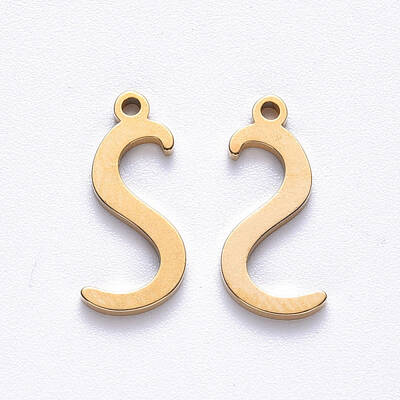 PVD Vacuum Plating 201 Stainless Steel Charms