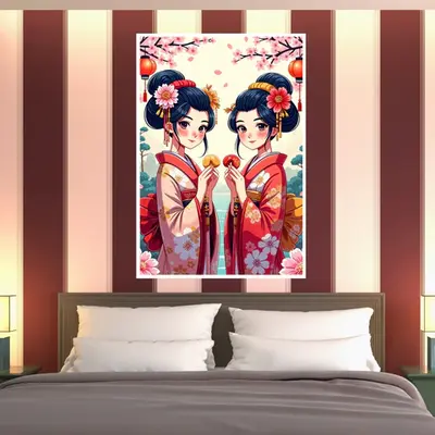 Cherry Blossom Twins Harmony