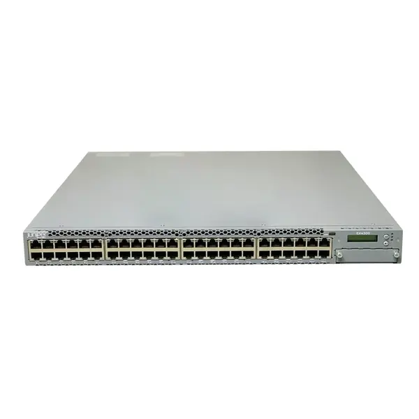 EX4300-48T-AFO Juniper 48 x Ports 10/100/1000Base-T 4 x SFP Ports Layer 3 Managed 1U Rack-mountable Gigabit Ethernet Network ...