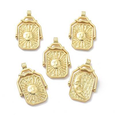 Eco-Friendly Brass Pendants