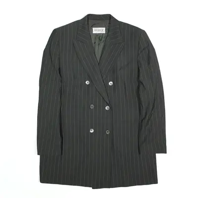 BASLER Blazer Jacket Grey Striped Mens L
